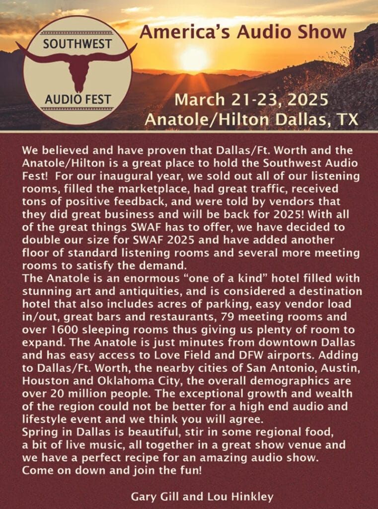 ModWright Instruments at Southwest Audio Fest 2025.
